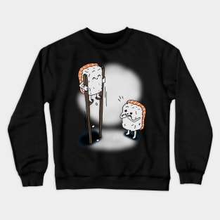 Balancing Sushi Crewneck Sweatshirt